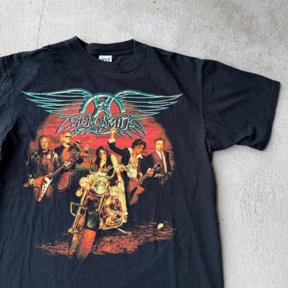 Vintage aerosmith tee vintage black 2005/2006 size large